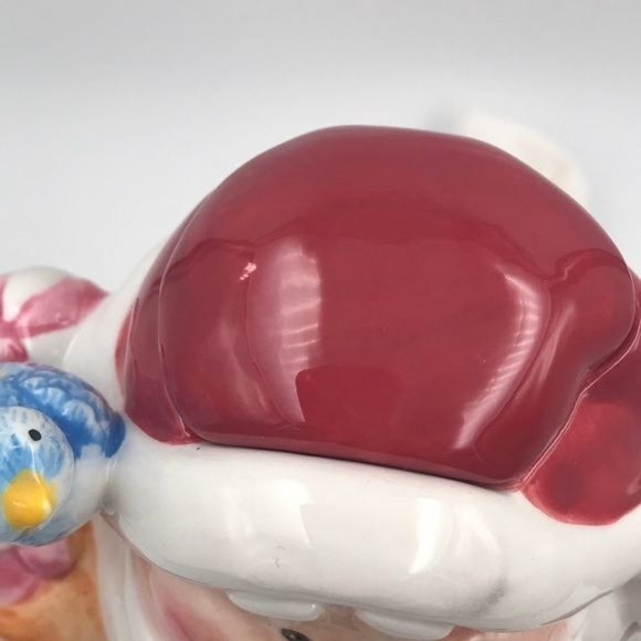 Scott's Collectables Teapot Santa with Bluebird of Happiness Teapot - Picture 6 of 11